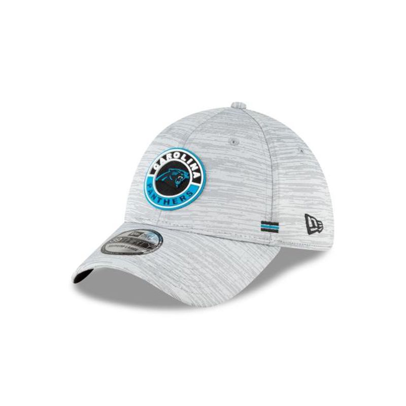 NFL Carolina Panthers Official Fall Sideline 39Thirty Stretch Fit (NWZ9780) - Grey New Era Caps